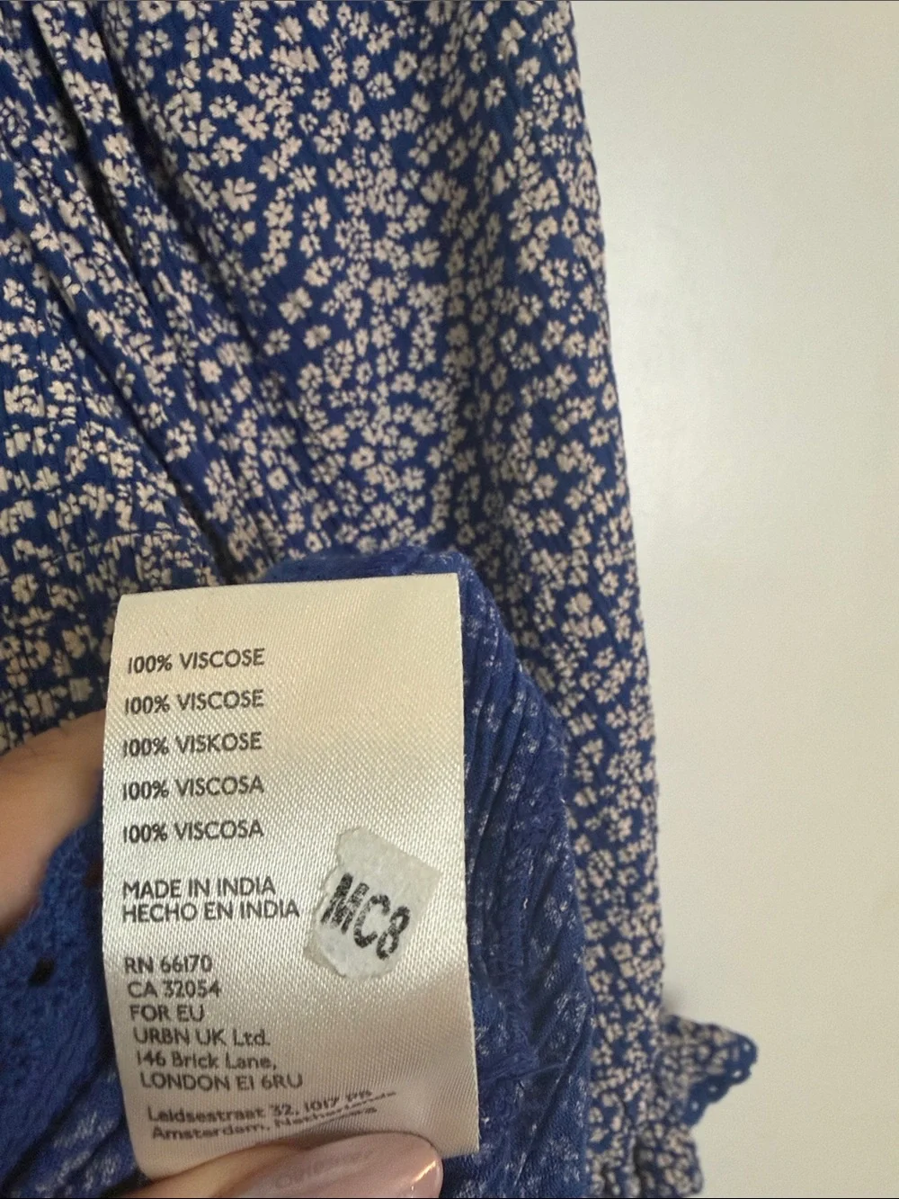 Free People smocked bodice